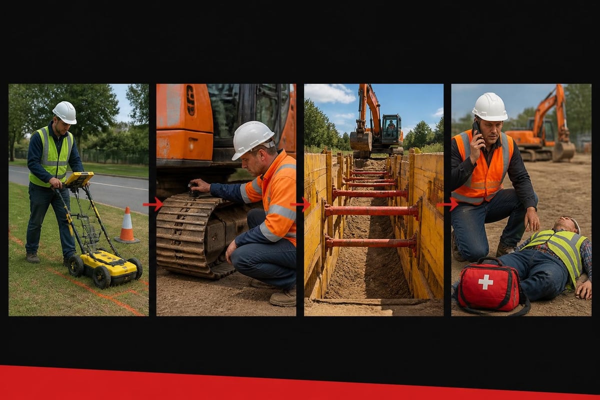 Excavation safety protocols