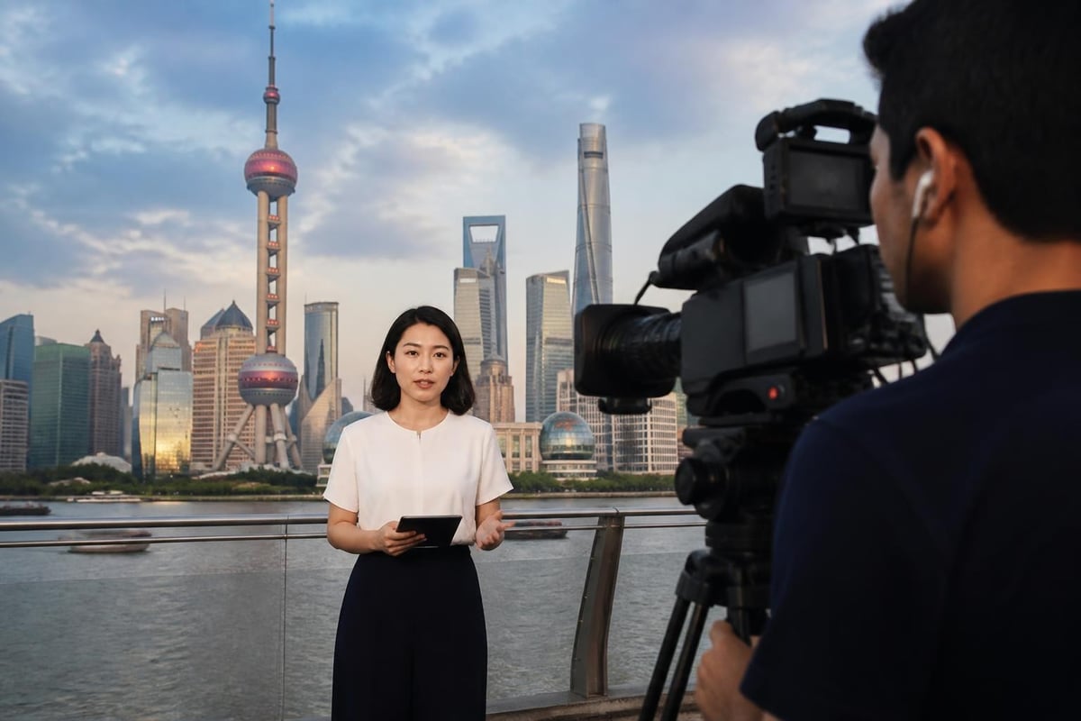 Global financial news networks