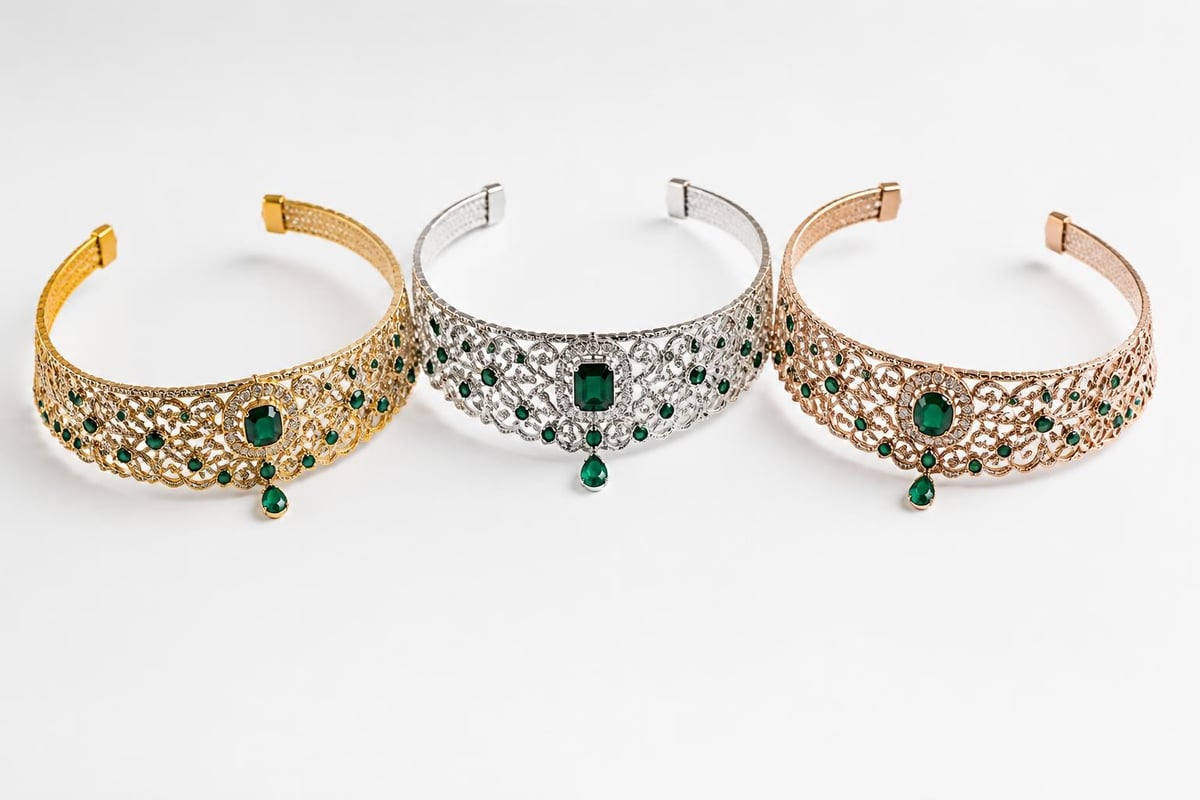 Metal and gemstone pairing