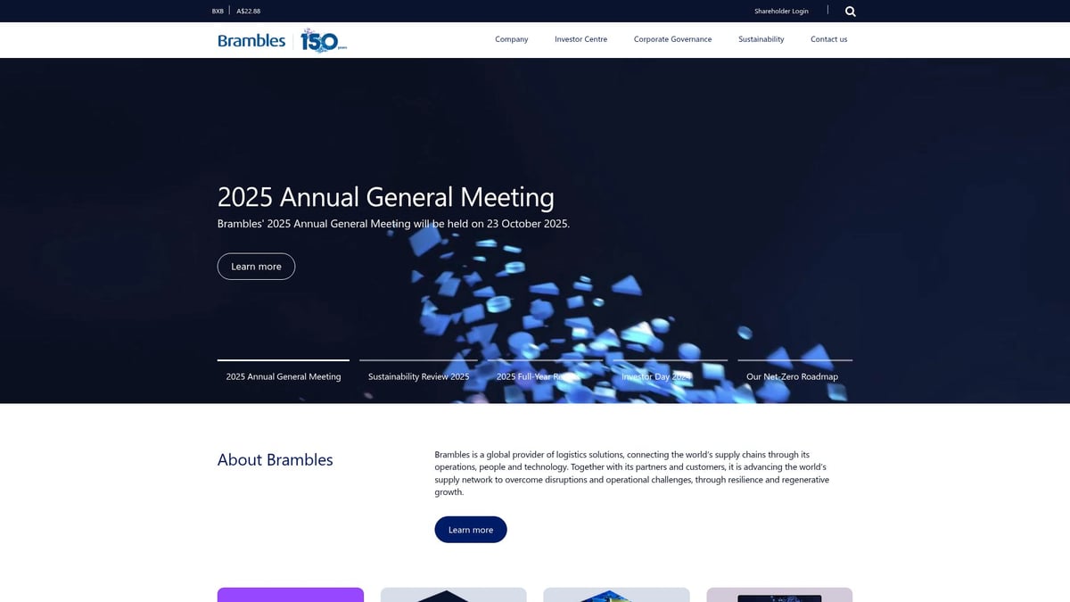 7 Inspirerende B&aelig;redygtige Virksomheder i 2026 - Brambles Ltd