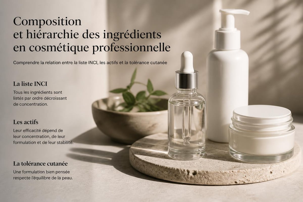 Formulation cosmétique professionnelle