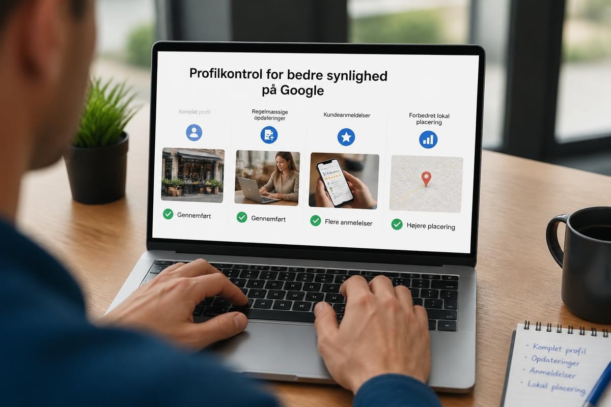 Google My Business optimering