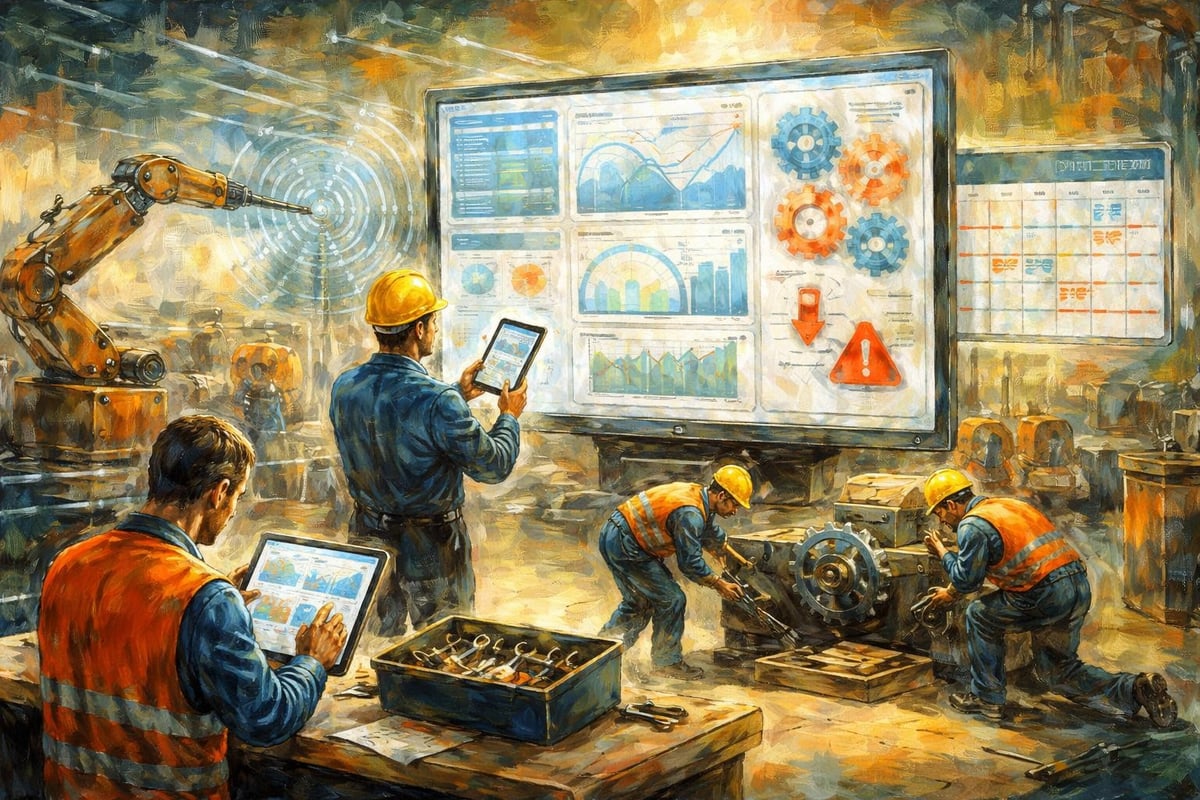AI manufacturing workflow