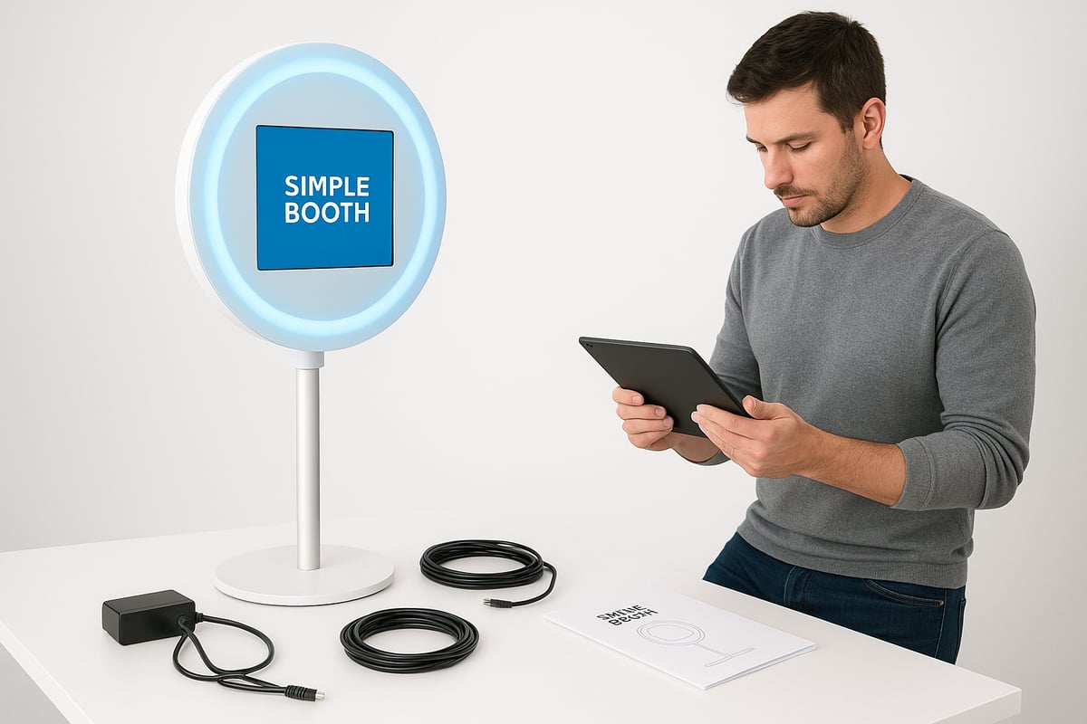 Step-by-Step: Setting Up Your Simple Booth Photo Booth