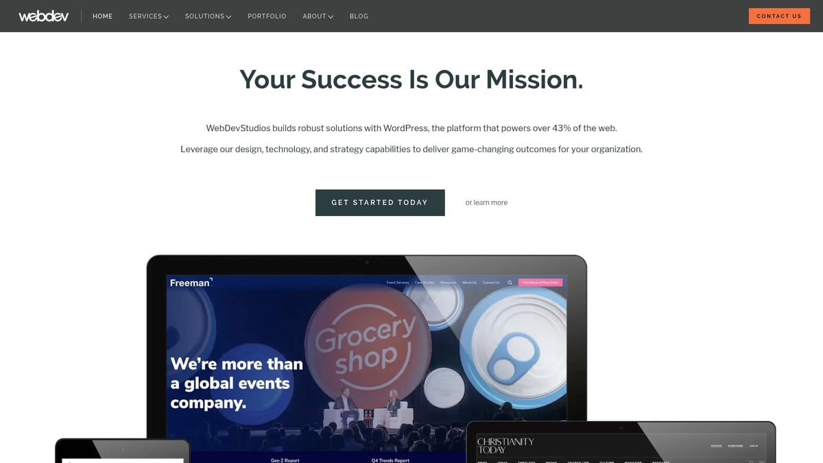 9 Essential WordPress Web Development Company Picks 2025 - WebDevStudios