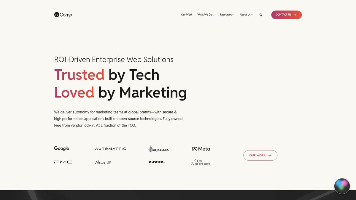 9 Essential WordPress Web Development Company Picks 2025 - rtCamp