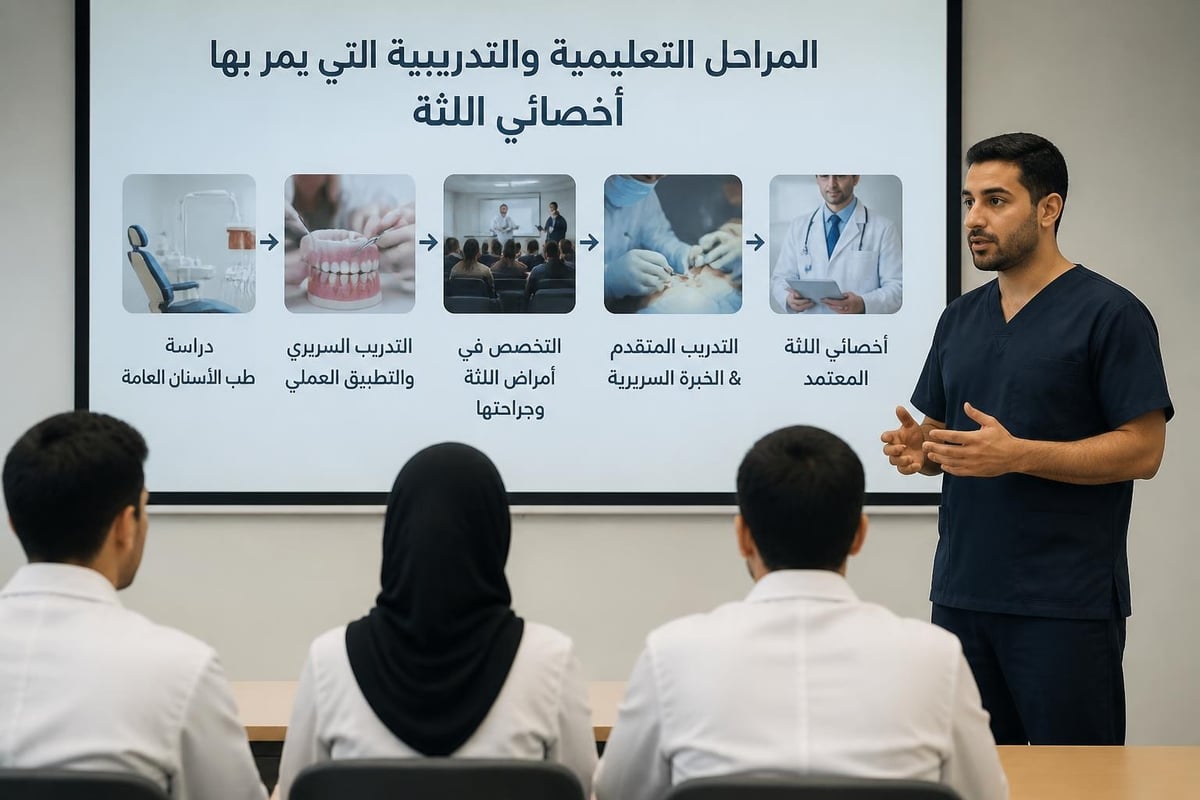 تخصص أخصائي اللثة