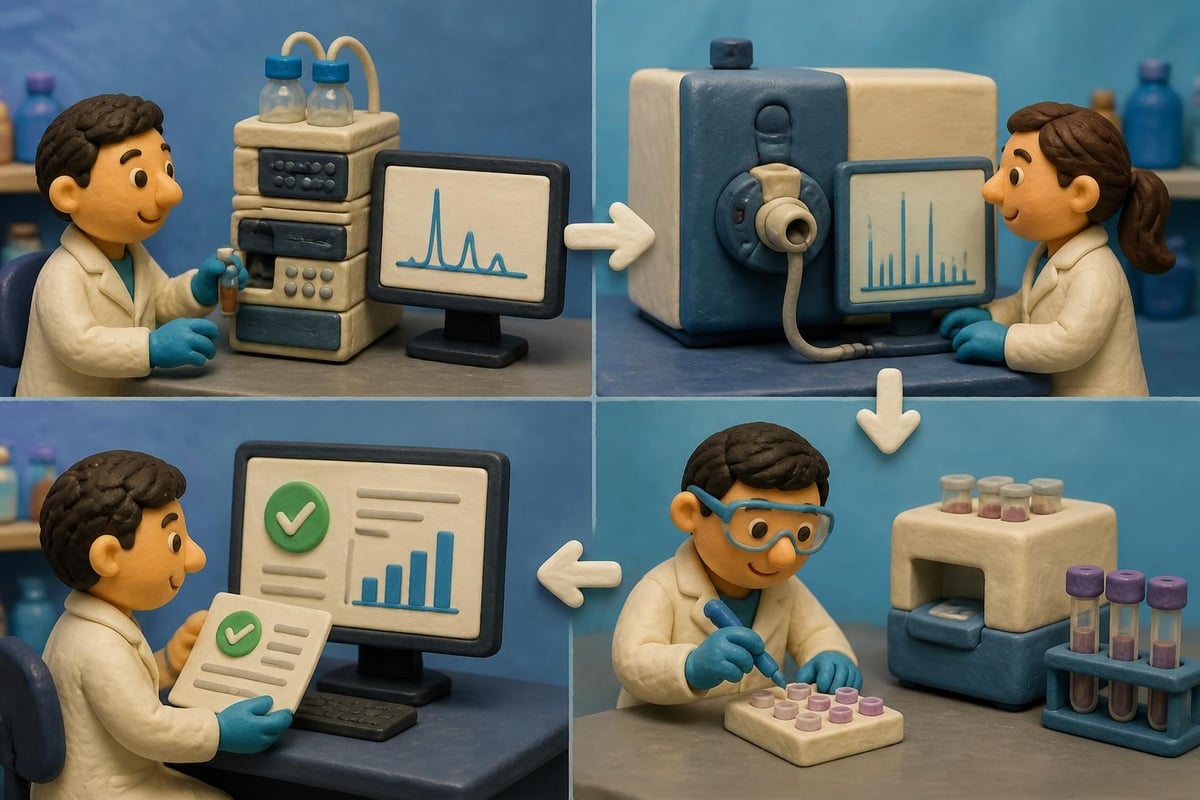Peptide quality control workflow