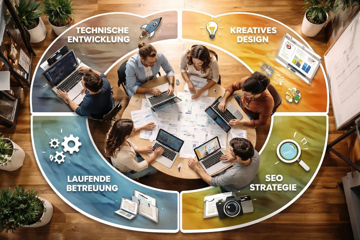 Webdesign service layers