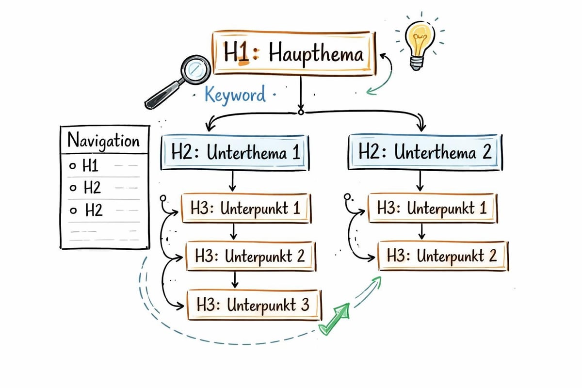 Content hierarchy structure