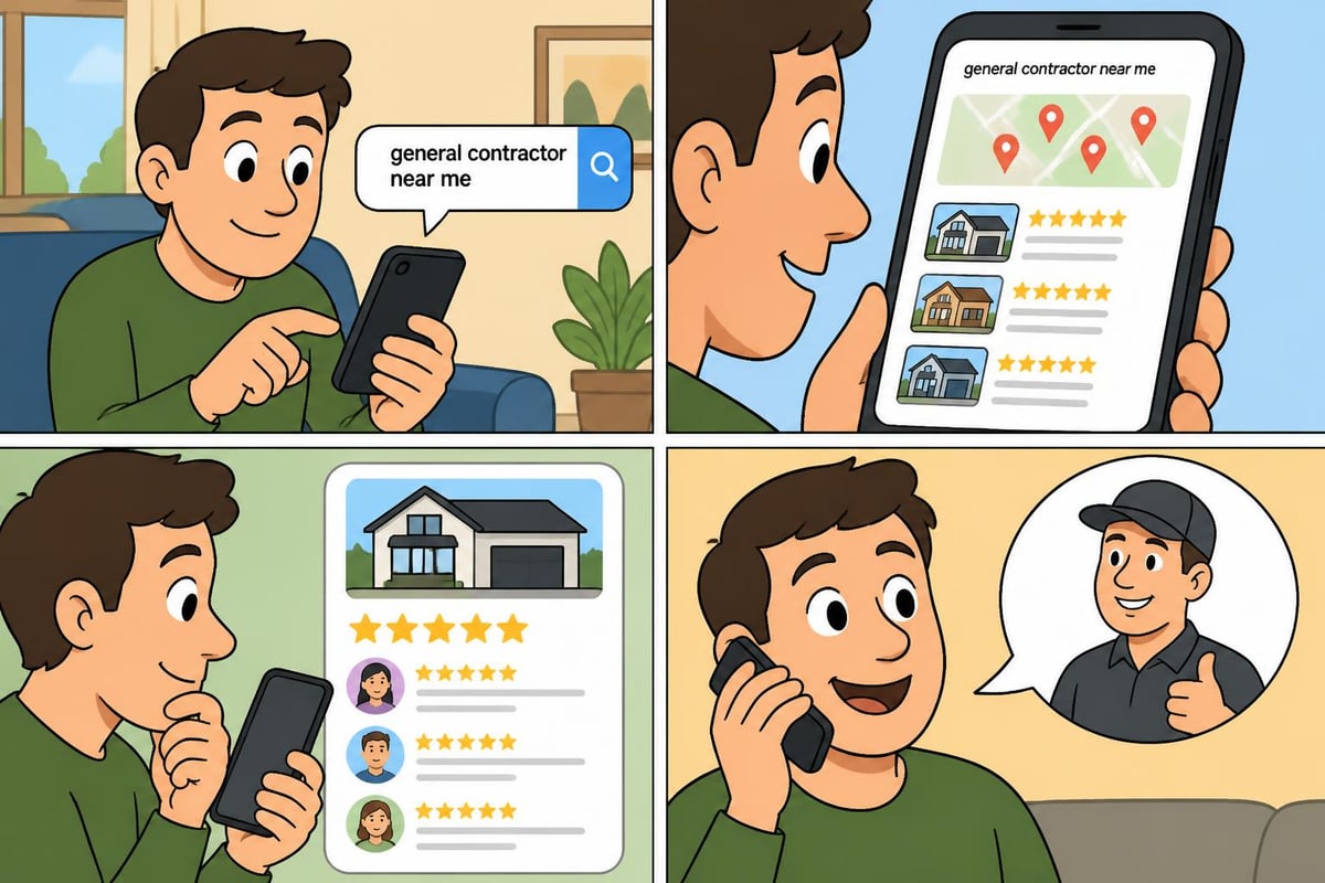 Local search process for contractors