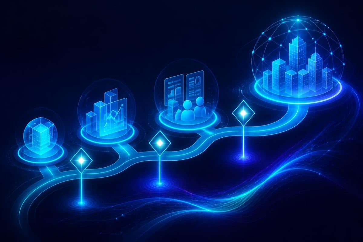 Enterprise AI implementation stages