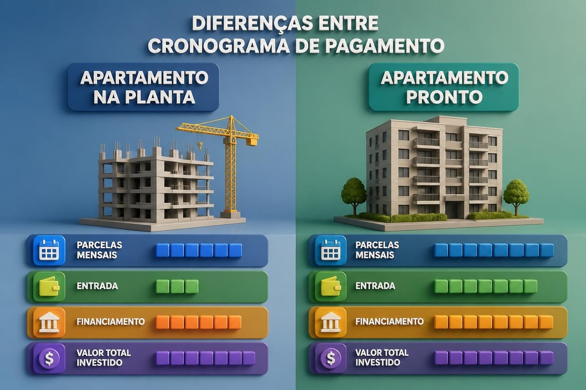 Comparação de pagamento