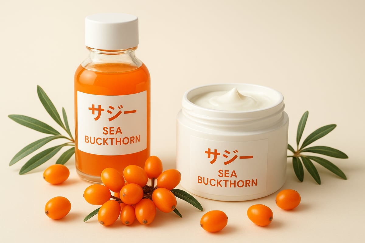 サジー（沙棘）とは？—成分・美容効果の全貌