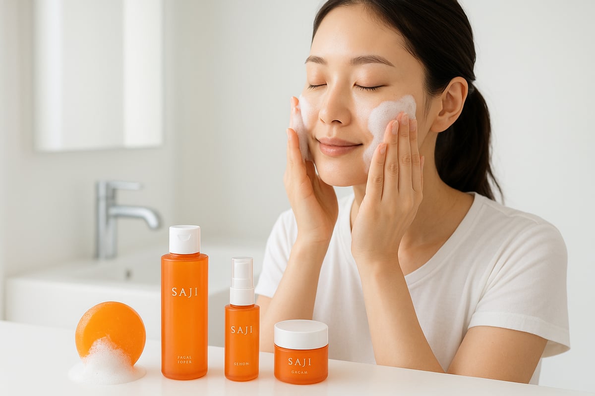 サジー基礎化粧品の正しい使い方と美肌ケアステップ