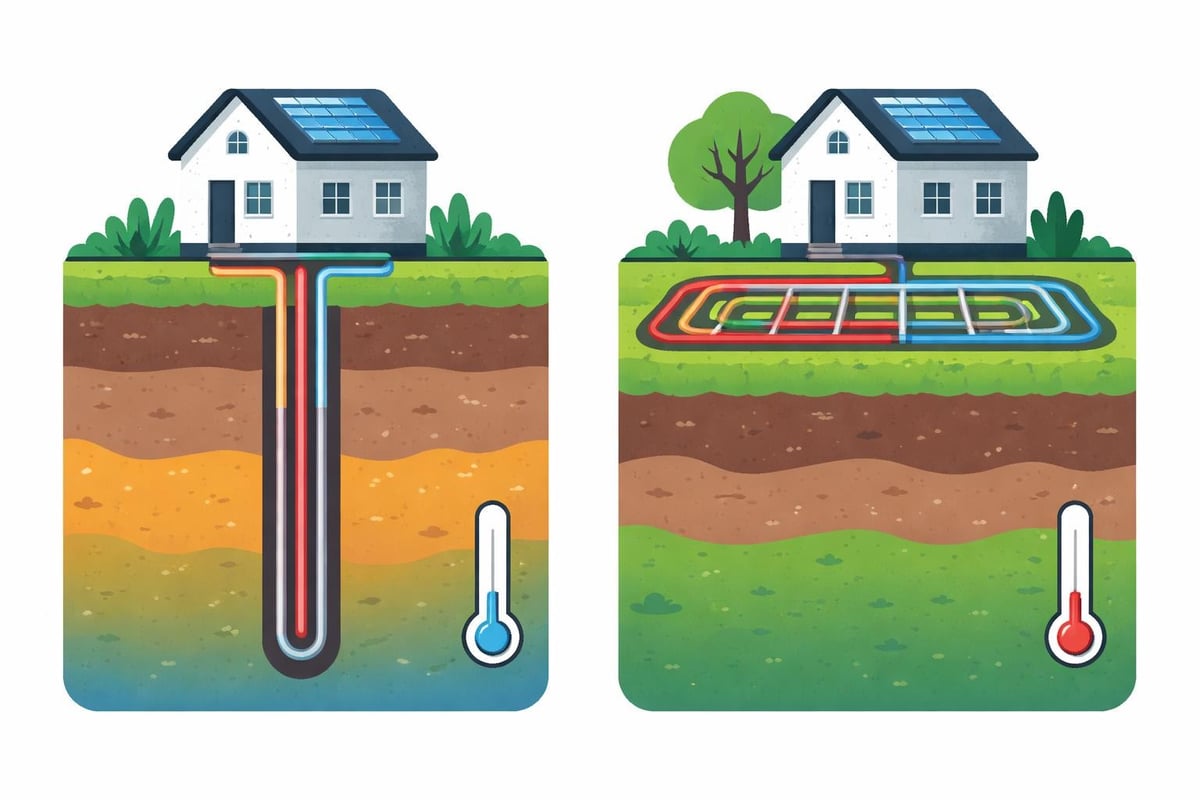 Erdwärmepumpe Systemtypen