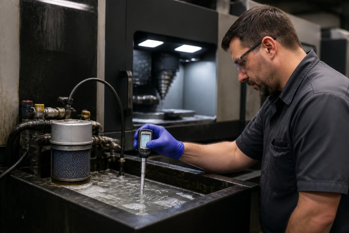 Fluid maintenance workflow
