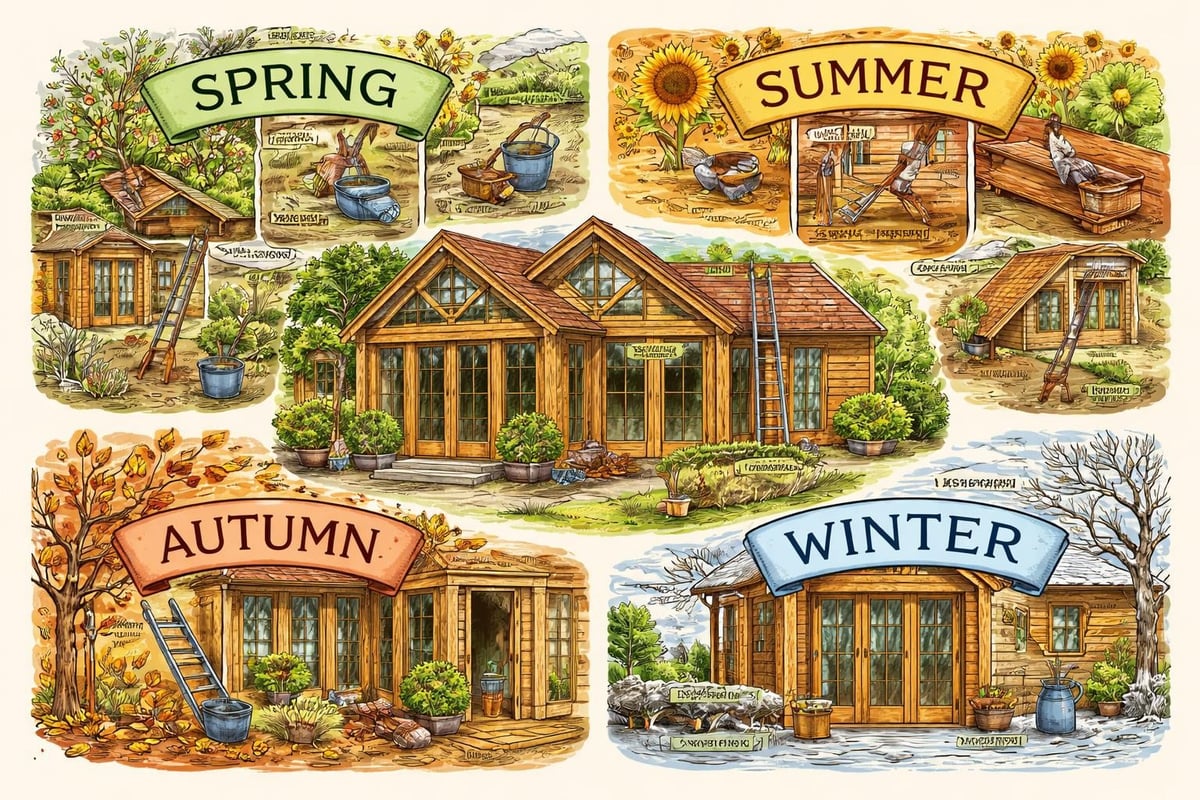 Timber extension maintenance schedule