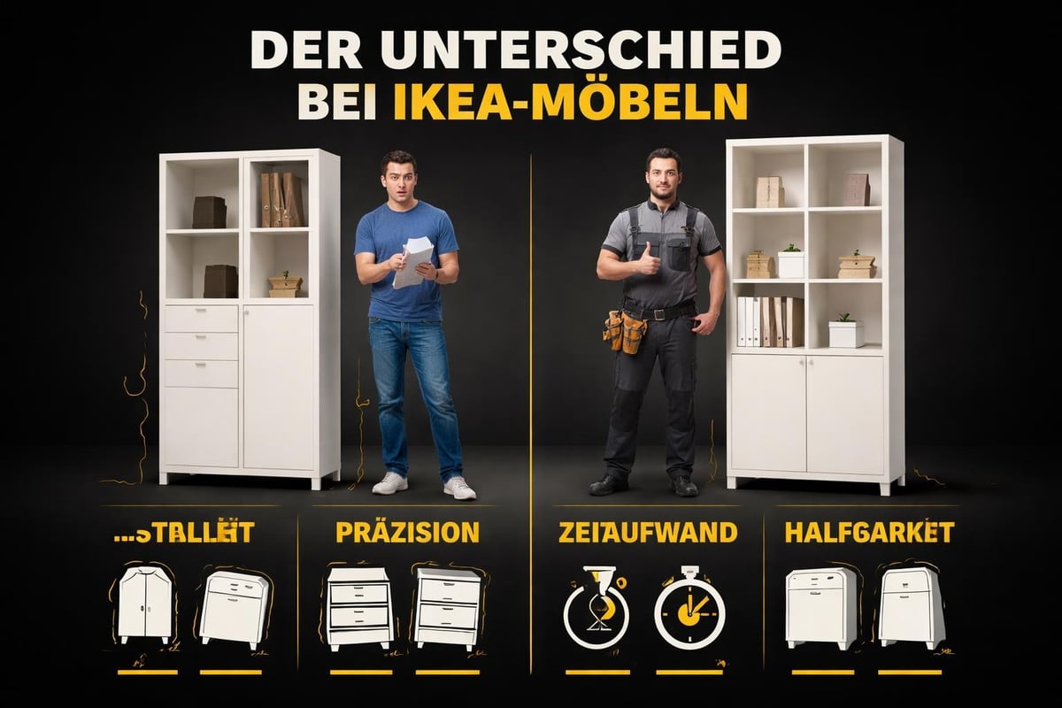 Professionelle IKEA Montage