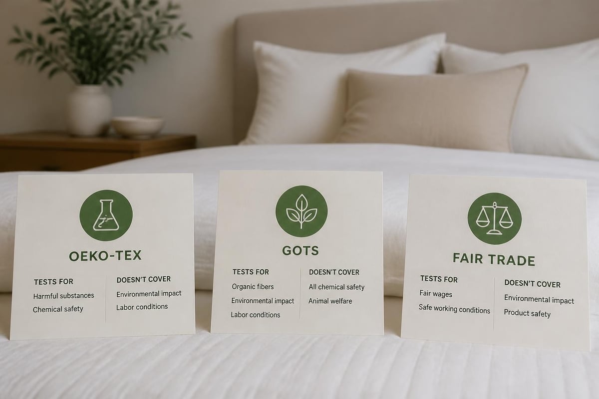Textile certifications comparison