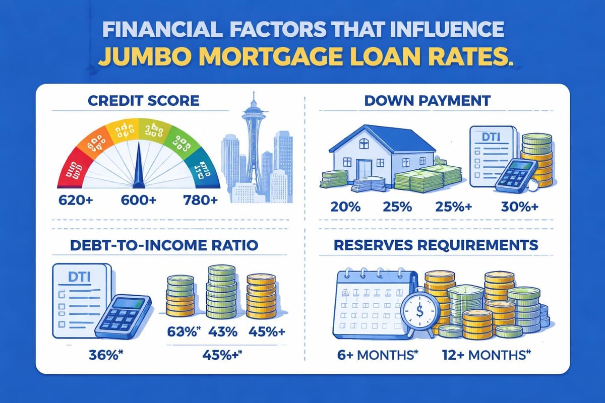 Jumbo loan rate factors