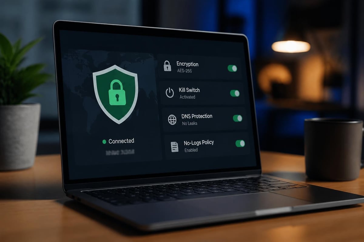 VPN security layers diagram