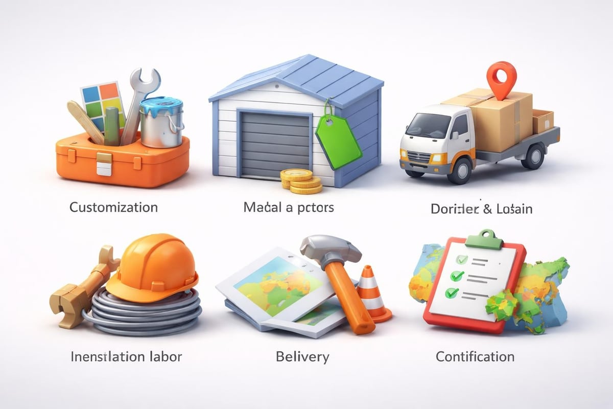 Metal garage pricing breakdown