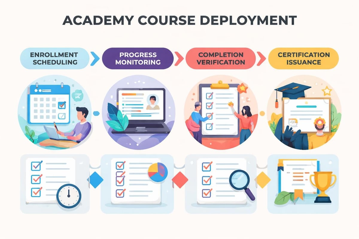 Learning deployment workflow
