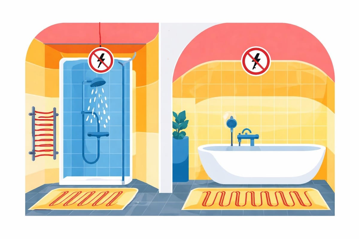 Heizung Badezimmer Hamburg – Schutzbereiche und Anforderungen