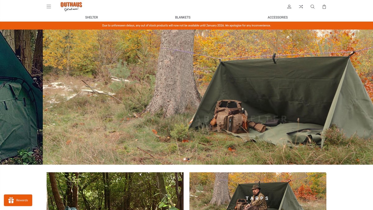 9 Essential Waterproof Shelter For Camping Picks In 2026 - Outhaus Palmerston Canvas Swag 900