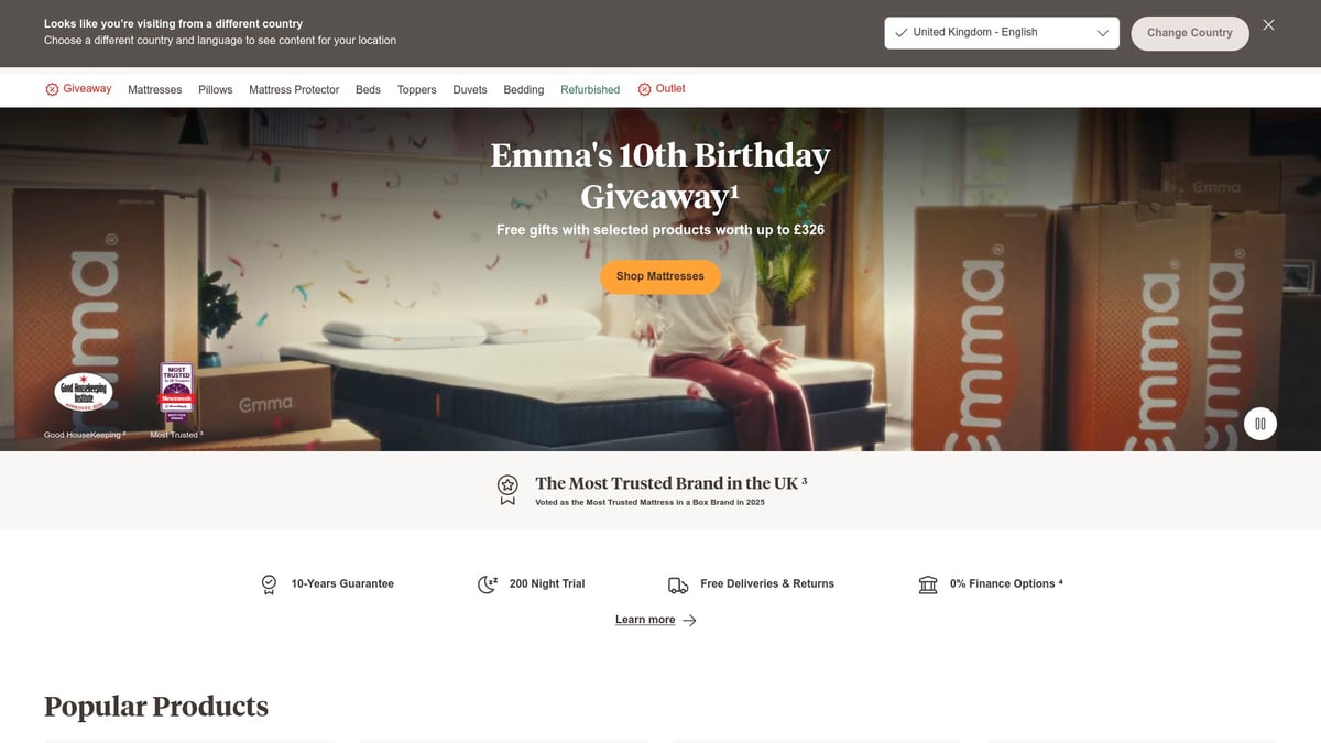 7 Top Bed Best Quality Choices for Luxurious Sleep in 2025 - Emma Premium Hybrid Mattress Bed