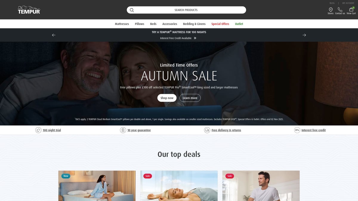 7 Top Bed Best Quality Choices for Luxurious Sleep in 2025 - TEMPUR® Sensation Luxe Adjustable Bed