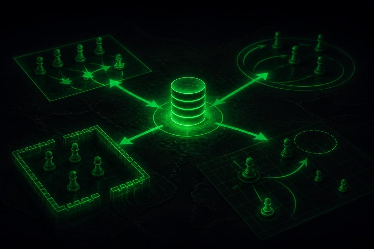 Competitor database cross-functional use