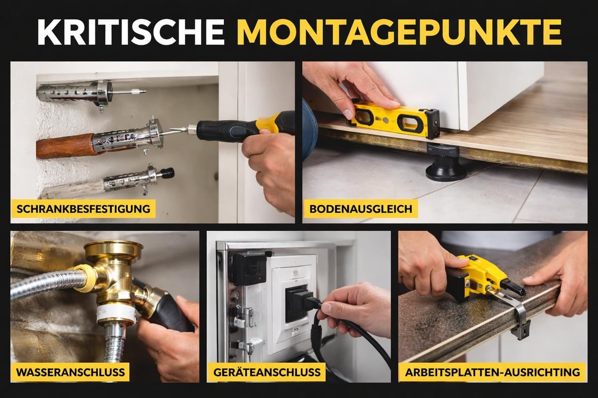 Common kitchen installation challenges