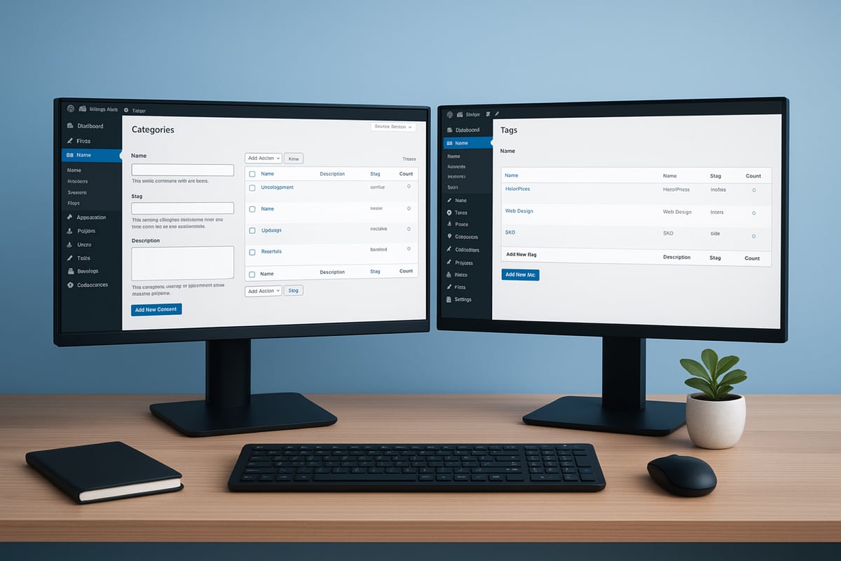 <span style="color:#3882DB;">Tags vs. Kategorien: Unterschiede, Gemeinsamkeiten & Best Practices</span>