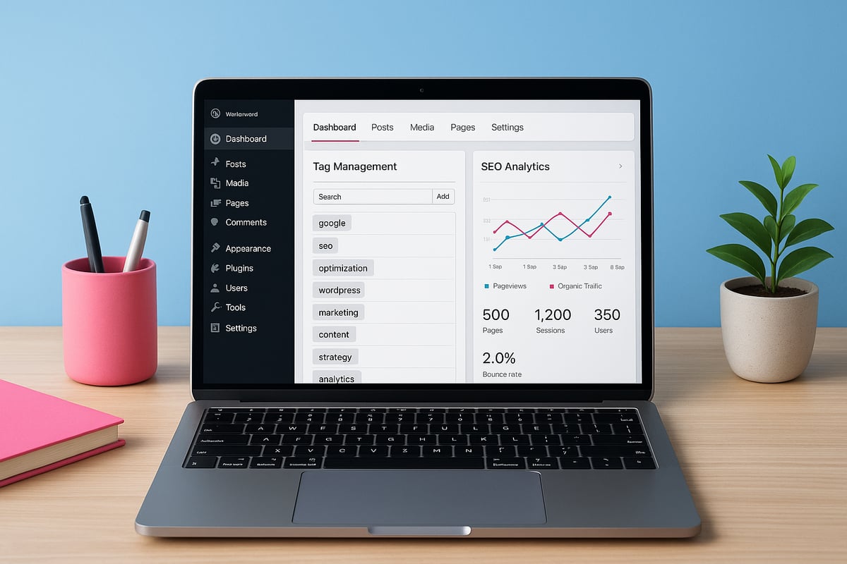 <span style="color:#3882DB;">WordPress-Tags & SEO 2026: Chancen und Risiken</span>