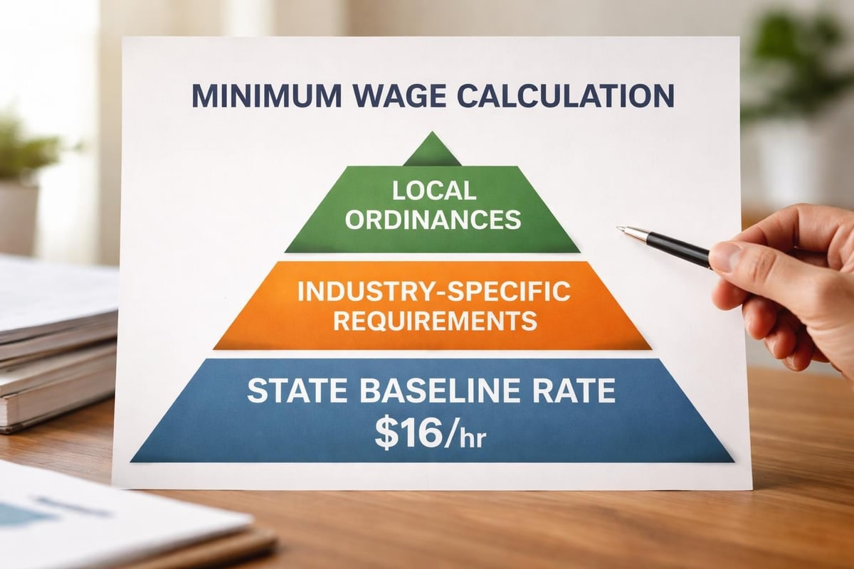 California minimum wage structure