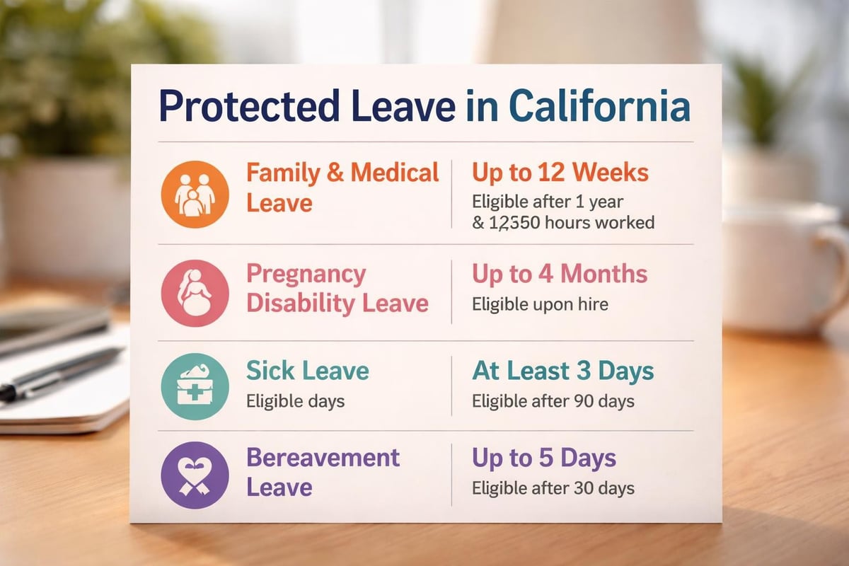 California leave types