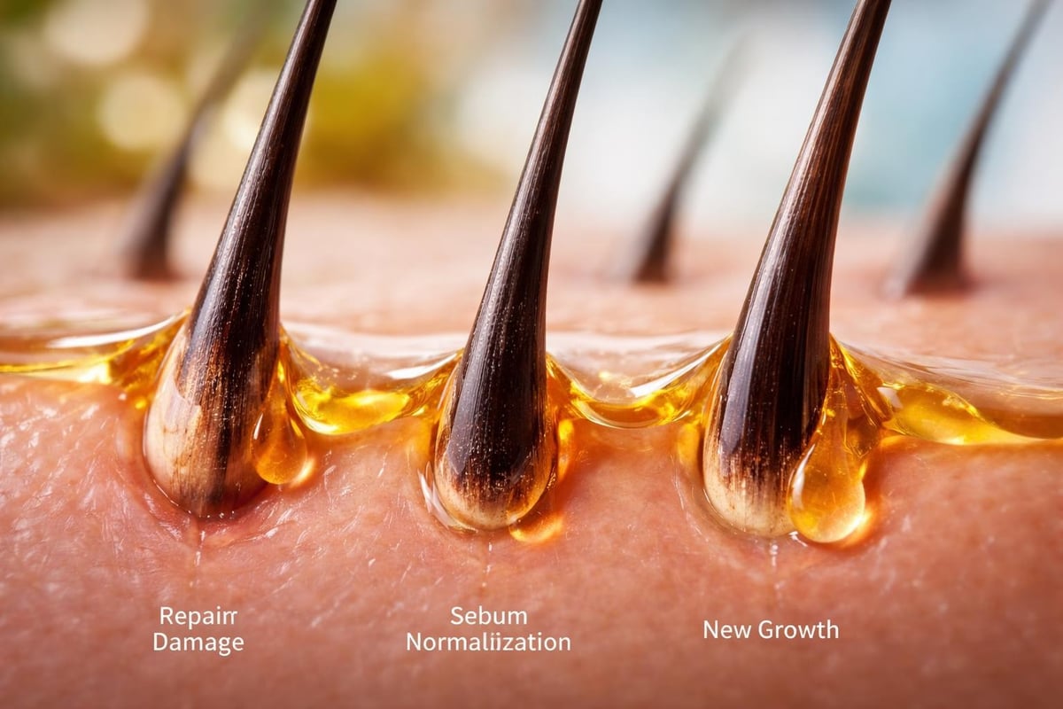 Beard growth cycle timeline