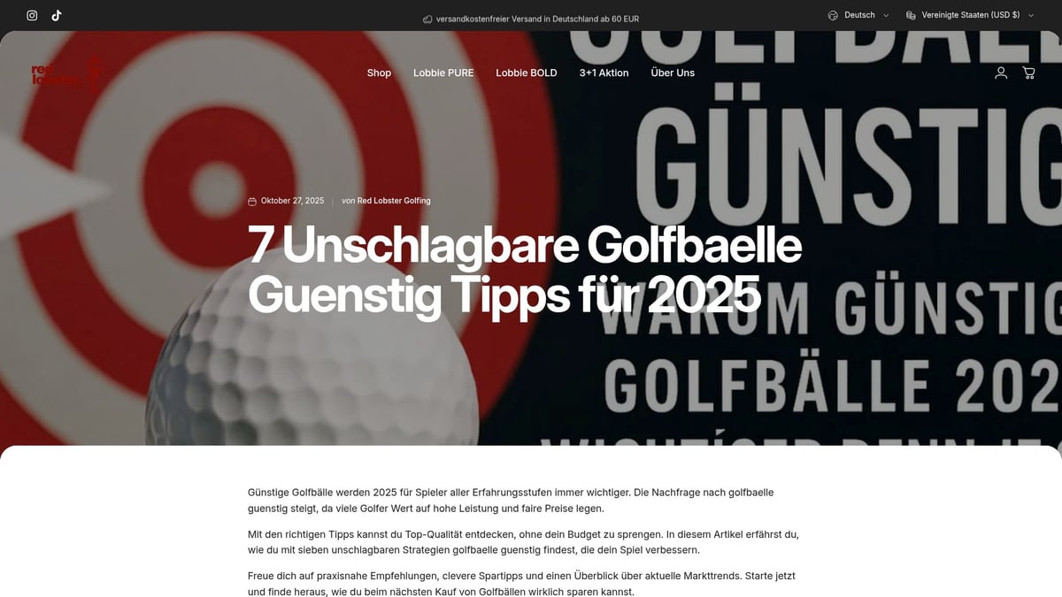 7 Beste Golfbälle Kaufen Günstig Tipps Für 2025 - Tipp: Für einen noch umfassenderen Überblick zu aktuellen Modellen, Preisen und Angeboten lohnt sich ein Blick in den Günstige Golfbälle im Vergleich, der zusätzliche Informationen für preisbewusste Käufer liefert.