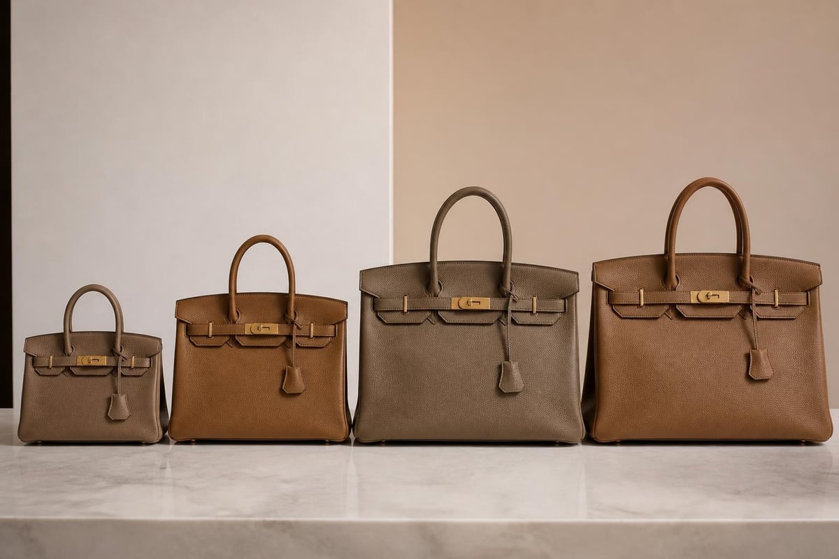 Birkin 35 size comparison