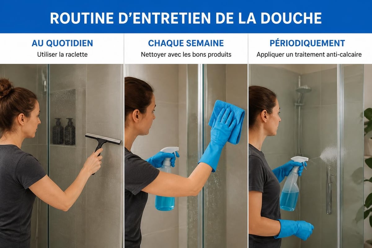 Entretien parois verre