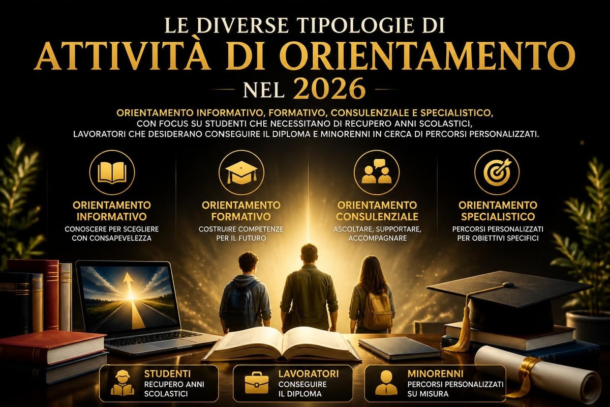 Tipologie di attività di orientamento