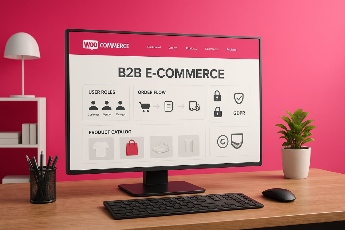 Planera och Strukturera Din B2B-Butik