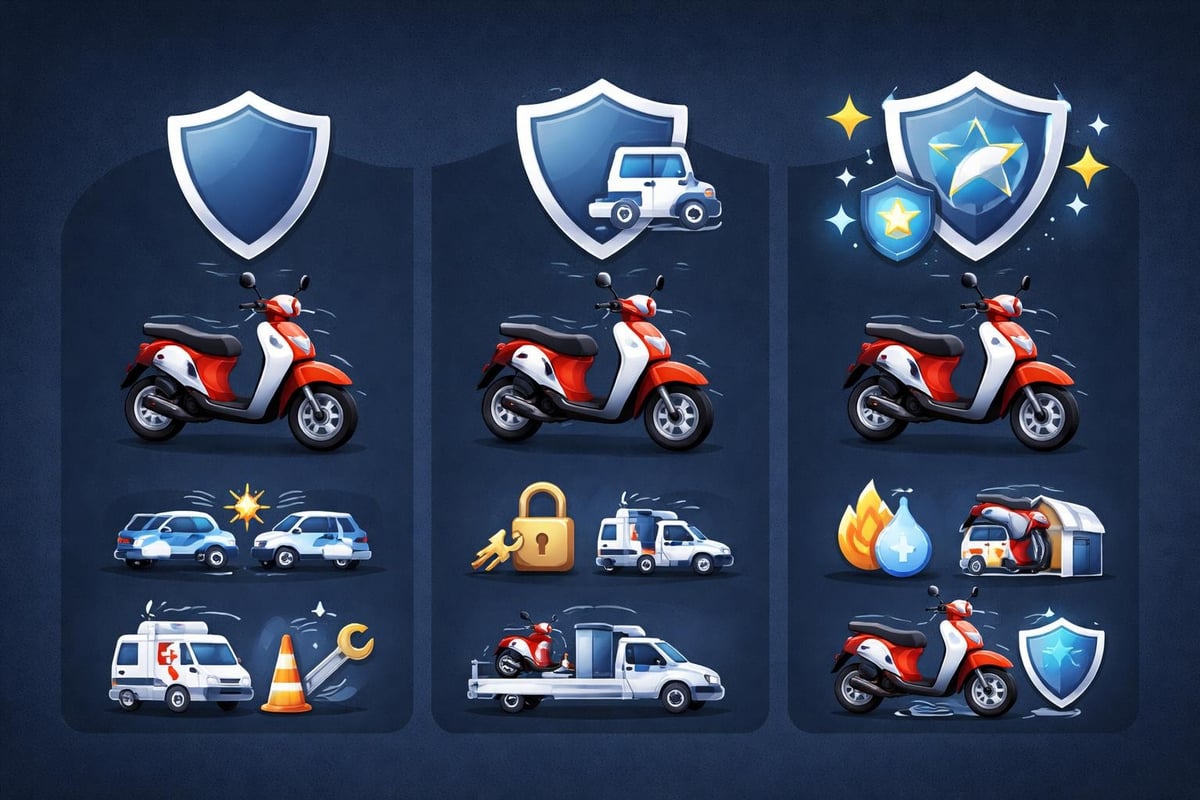 Modalidades seguro ciclomotor