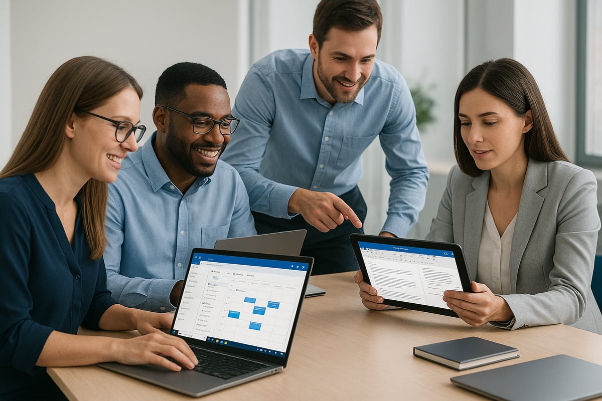 Funciones Clave y Herramientas Colaborativas en Outlook Office 365