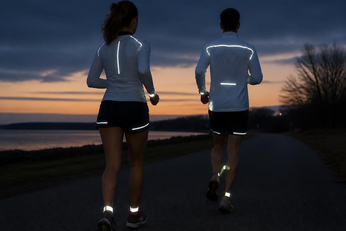 Cycle clothing visibility features