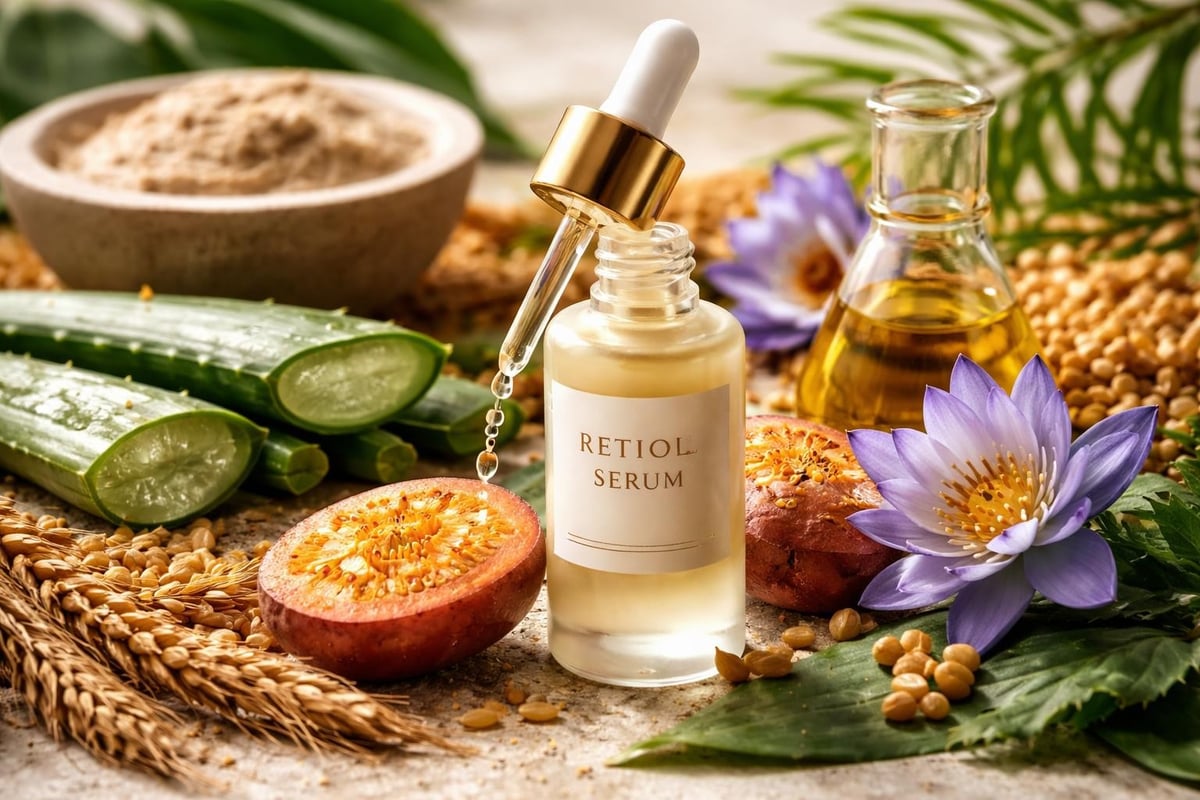 Natural retinol formulation