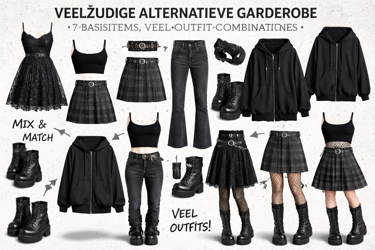 Budgetvriendelijk gothic garderobe samenstellen