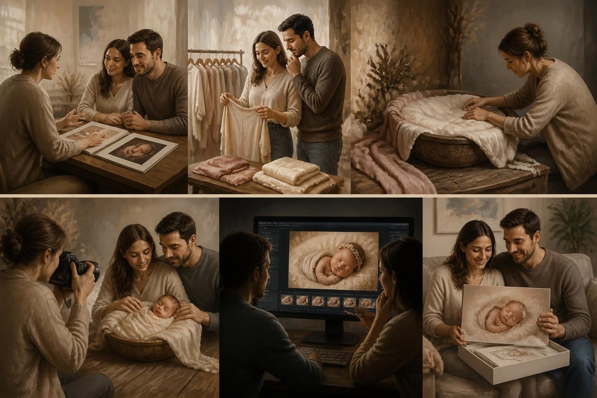 Elements of successful newborn session